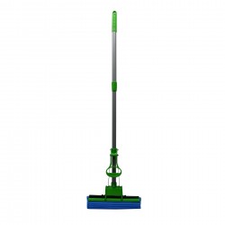 Моп Top Office Single Roller, PVA, гъба 27 cm, дръжка 115 cm - Почистване и Дезинфекция