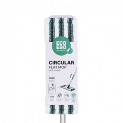 Моп York Eco Ego Circular, 40 х 15 cm, с държач и дръжка, 137 cm - Почистване и Дезинфекция