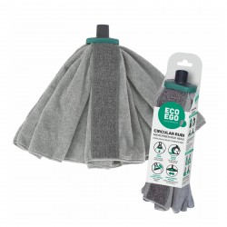 Моп York Eco Ego Rubi, микрофибър, с конусовидна резба - Почистване и Дезинфекция