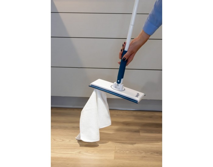 Моп York Snappy, с микрофибърна кърпа, 25 х 9.5 х 120 cm
