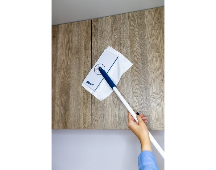 Моп York Snappy, с микрофибърна кърпа, 25 х 9.5 х 120 cm