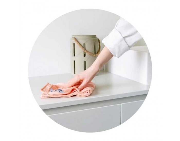 Кърпа York Eco Ego Bathroom, микрофибърна, 40 х 40 cm
