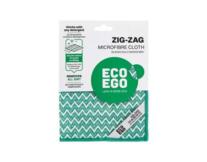 Кърпа York Eco Ego Zig-Zag, микрофибърна, 35 х 35 cm