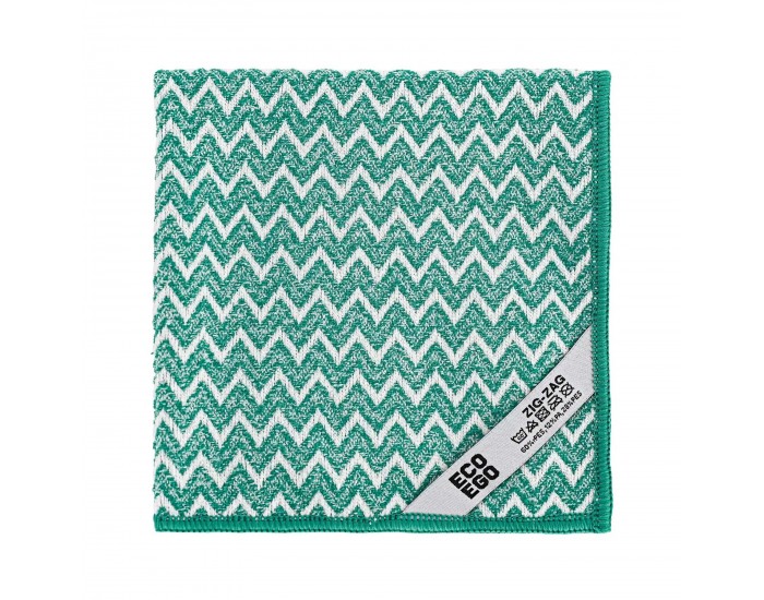 Кърпа York Eco Ego Zig-Zag, микрофибърна, 35 х 35 cm