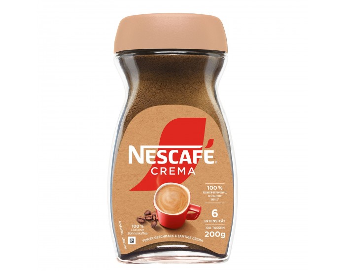 Nescafé Разтворимо кафе Classic Crema, 200 g, в буркан