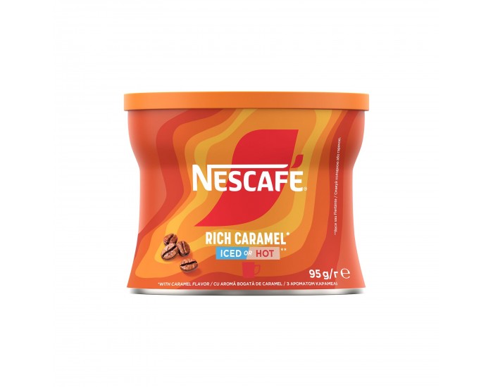 Nescafe Разтворимо кафе Classic, карамел, в кутия, 95 g