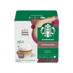 Nescafé Dolce Gusto Кафе капсула Starbucks, Cappuccino, 12 броя - Кафемашини, Кафеавтомати, Кафе и Капсули