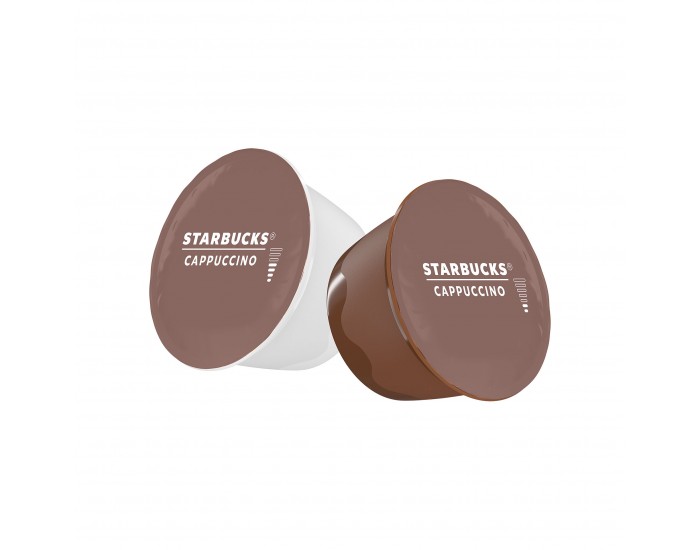 Nescafé Dolce Gusto Кафе капсула Starbucks, Cappuccino, 12 броя