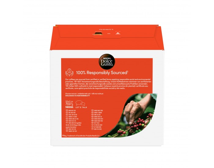 Nescafé Dolce Gusto Кафе капсула Lungo, 30 броя
