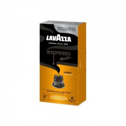 Lavazza Кафе капсула Lungo Nespresso, стандарт, алуминиева, 10 броя - LAVAZZA