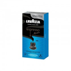 Lavazza Кафе капсула Dek Nespresso, стандарт, алуминиева, 10 броя - LAVAZZA