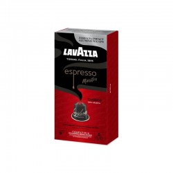 Lavazza Кафе капсула Classico Nespresso, стандарт, алуминиева, 10 броя - LAVAZZA