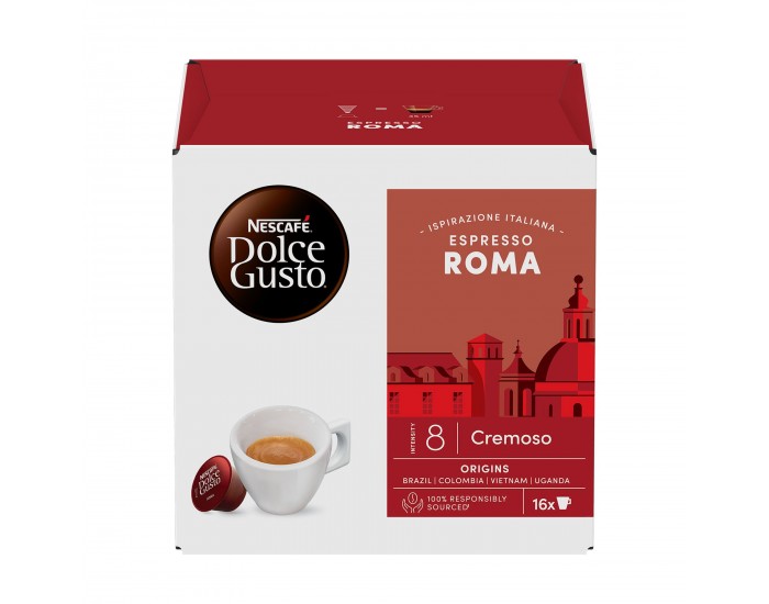Nescafé Dolce Gusto Кафе капсула Roma, 16 броя