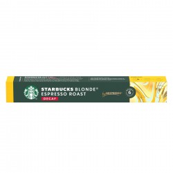 Starbucks Кафе капсула Blonde Espresso Decaffeinato, безкофеиново, за Nespresso, 10 броя - Електроуреди