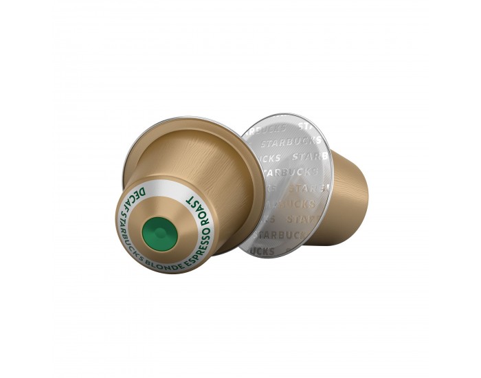 Starbucks Кафе капсула Blonde Espresso Decaffeinato, безкофеиново, за Nespresso, 10 броя