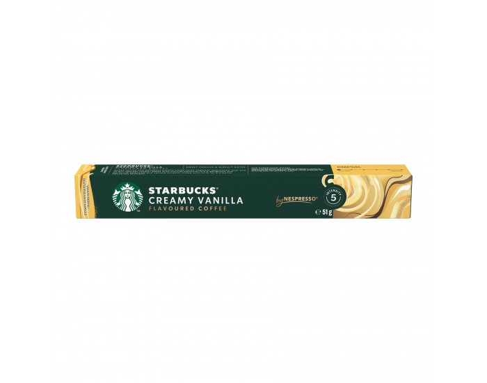 Starbucks Кафе капсула Creamy Vanillia, за Nespresso, 10 броя