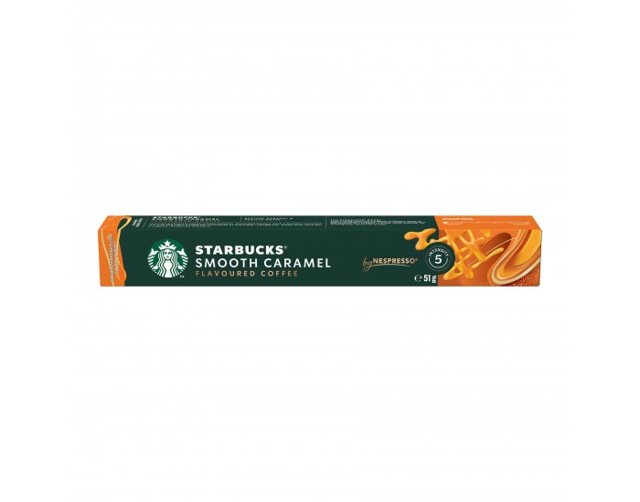 Starbucks Кафе капсула Smooth Caramel, за Nespresso, 10 броя