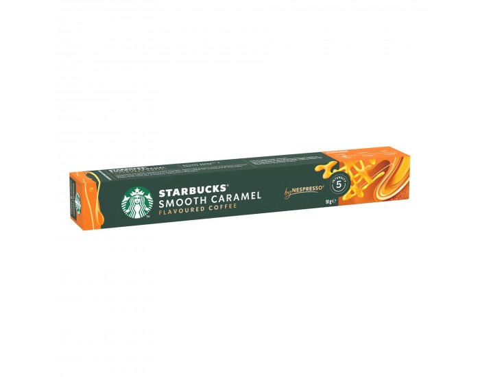 Starbucks Кафе капсула Smooth Caramel, за Nespresso, 10 броя