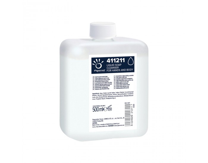 Сапун Papernet, за ръце и тяло, 500 дози, 500 ml