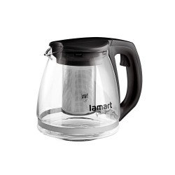Lamart Термокана за чай, 1.1 L, черна - Lamart
