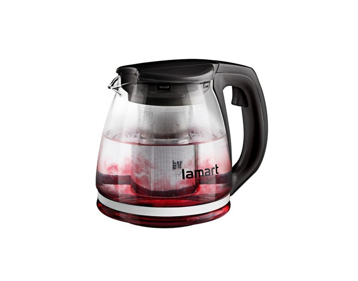 Lamart Термокана за чай, 1.1 L, черна