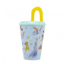 Stor Спортна чаша Disney, със сламка, 430 ml - Stor