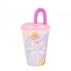 Stor Спортна чаша Disney Princess, със сламка, 430 ml - Stor