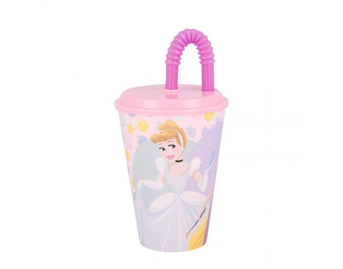 Stor Спортна чаша Disney Princess, със сламка, 430 ml