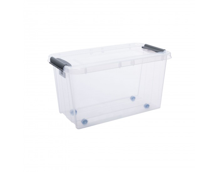 Кутия за съхранение Pro Box, с колелца, 395 x 725 x 390 mm, 70 L