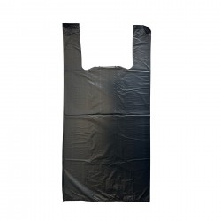 Торби за смет, тип потник, 30 x 60 cm, черни, 100 броя - Почистване и Дезинфекция