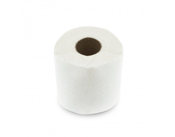 Тоалетна хартия, целулоза, трипластова, 80 g/m2, 4 броя