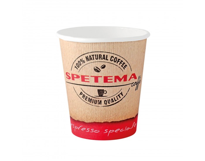 Spetema Картонена чаша, 207 ml , 100 броя