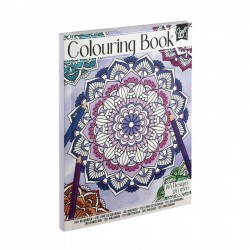 Craft ID Книжка за оцветяване - Цветя, 72 листа - Craft id