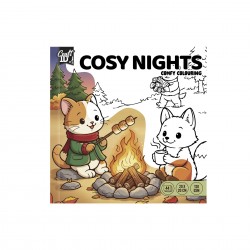 Craft ID Книжка за оцветяване Comfy Coloring, Есен - Уютни вечери - Craft id