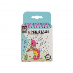 Craft ID Книжка за оцветяване Comfy Coloring - Open Stage, мини - Craft id