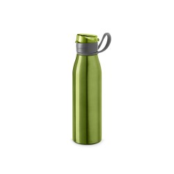 Hi!dea Бутилка Korver, спортна, метална, 650 ml, зелена - Hi!dea