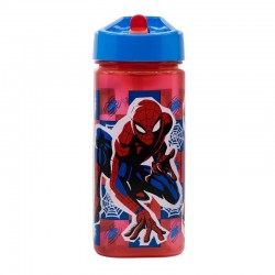 Stor Бутилка за вода Spiderman, квадратна, 510 ml - Stor