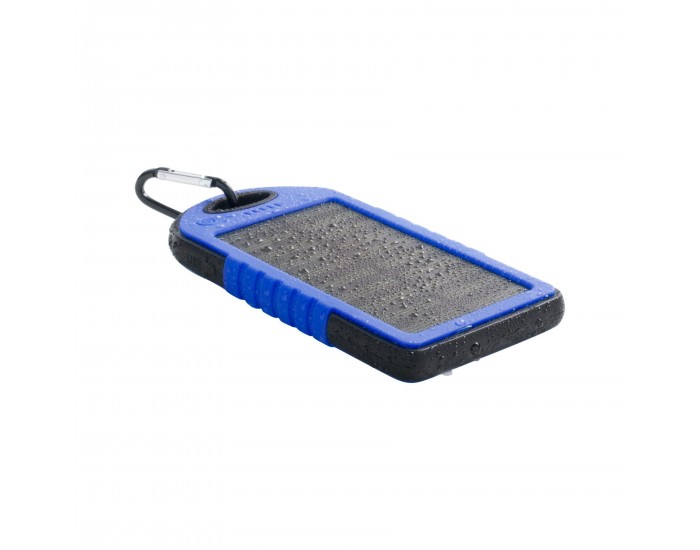 Cool Мобилна батерия Durabank Solar, 4000 mAh, синьо-черна