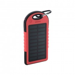 Cool Мобилна батерия Durabank Solar, 4000 mAh, червено-черна - Сравняване на продукти
