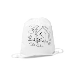 Hi!dea Мешка за оцветяване Draws, детска, с 4 маркера - Hi!dea