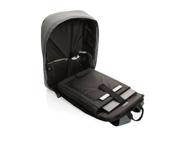 Swiss Peak Раница за лаптоп Anti-Teft, с RFID защита, 15.6'', сиво-черна