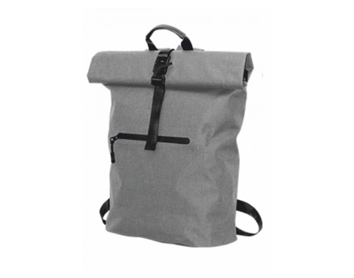 Office 1 Раница Rolltop, водоустойчива, с джоб, 300D RPET, 40 х 60 cm, сива