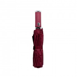 Office 1 Чадър Flashlight, автоматичен, диаметър 102 cm, дръжка-фенер, червен - Аксесоари за пътуване
