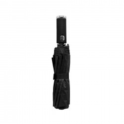 Office 1 Чадър Flashlight, автоматичен, диаметър 102 cm, дръжка-фенер, черен - Аксесоари за пътуване
