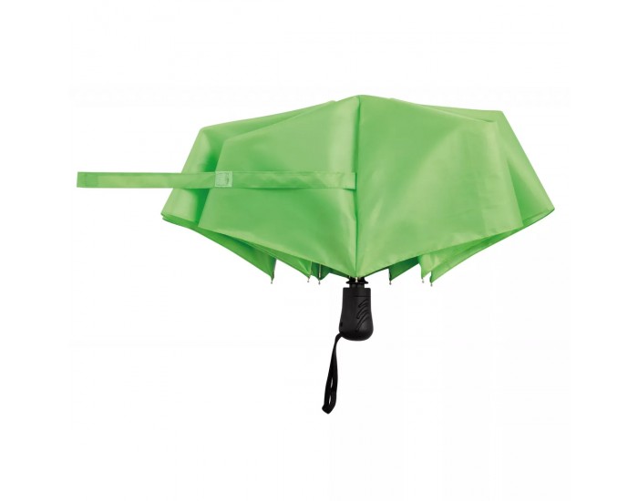 Office 1 Чадър, сгъваем, open-close, с гумирана дръжка, 97 cm, зелен