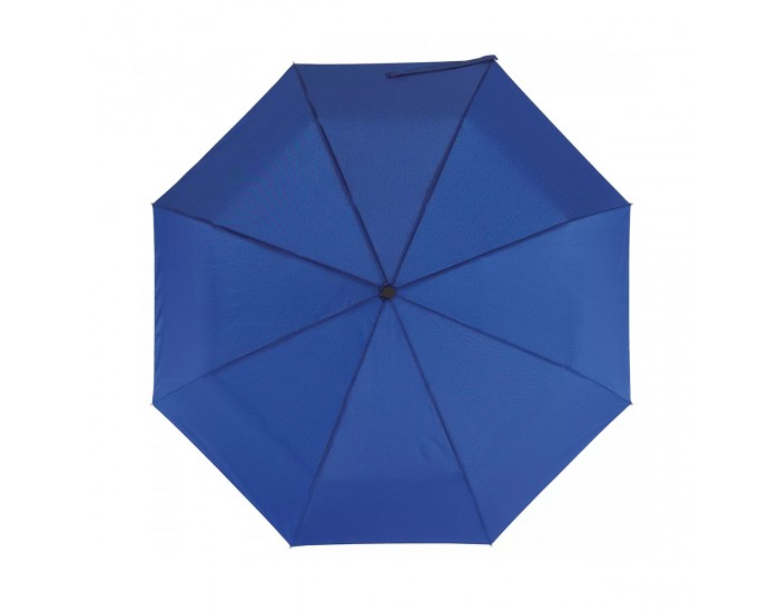 Office 1 Чадър, сгъваем, open-close, с гумирана дръжка, 97 cm, син