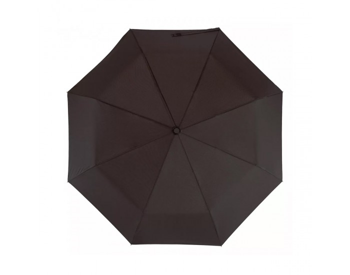 Office 1 Чадър, сгъваем, open-close, с гумирана дръжка, 97 cm, черен