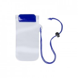 Калъф за телефон Wapro, 95 х 230 mm, прозрачен, син - Аксесоари за пътуване