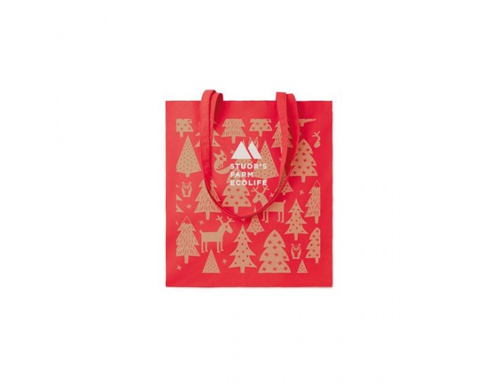 More Than Gifts Чанта за пазар Cottonel, 100% памук, червена