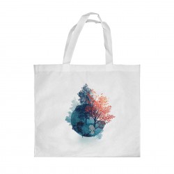 Gift&Go Торбичка Nature - Експозиция, полиестерна, 38 х 39 cm, бяла - Аксесоари за пътуване